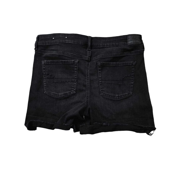 Woman's American Eagle Button Fly Next Level Stretch Shorts - Picture 2 of 3